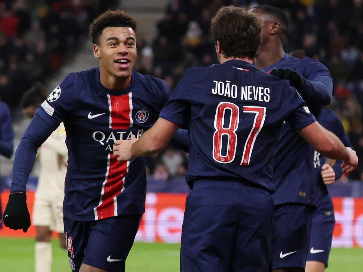 PSG cerrará la Fase Liga de la Champions League ante Manchester City y Stuttgart.