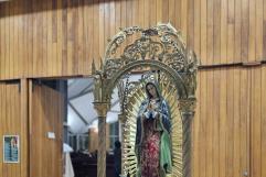 Llevan mañanitas a la Virgen de Guadalupe