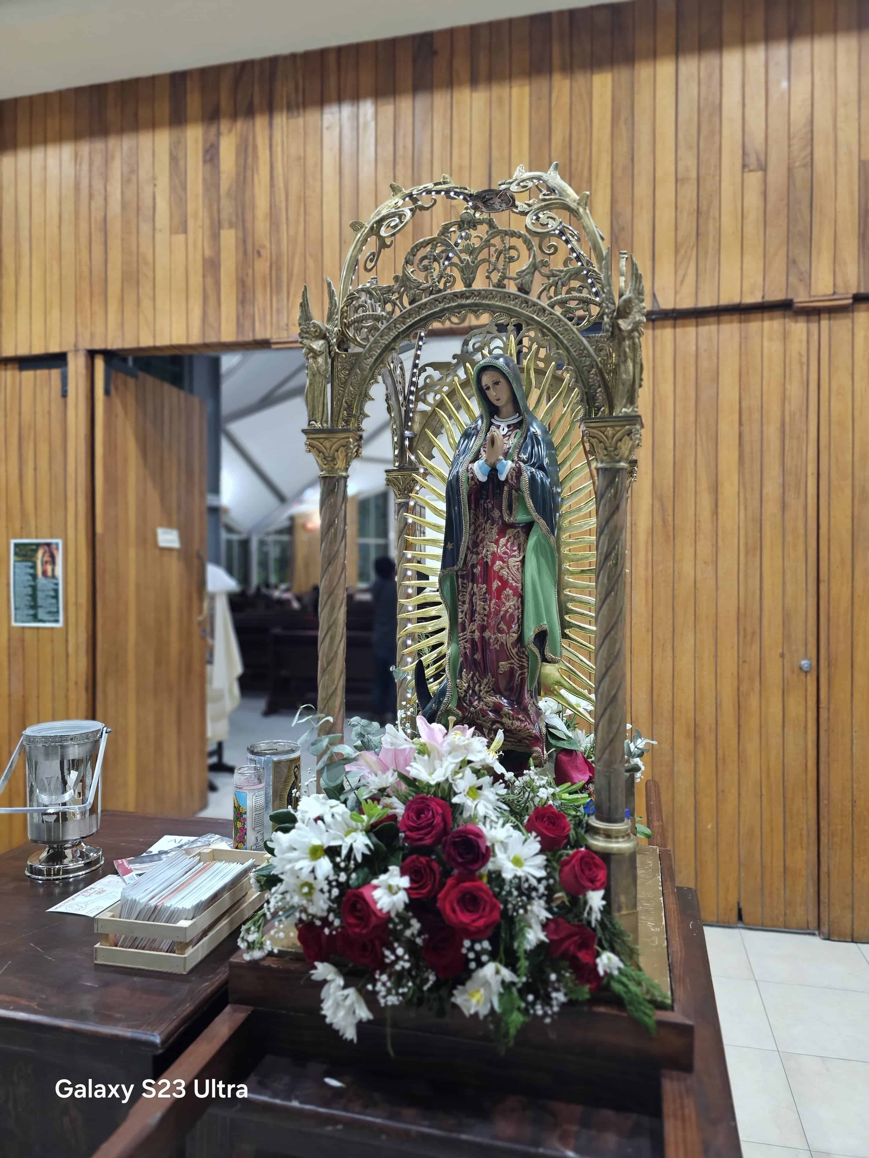 Llevan mañanitas a la Virgen de Guadalupe