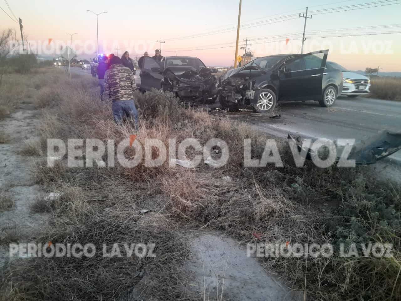 Causa encontronazo con automóvil robado