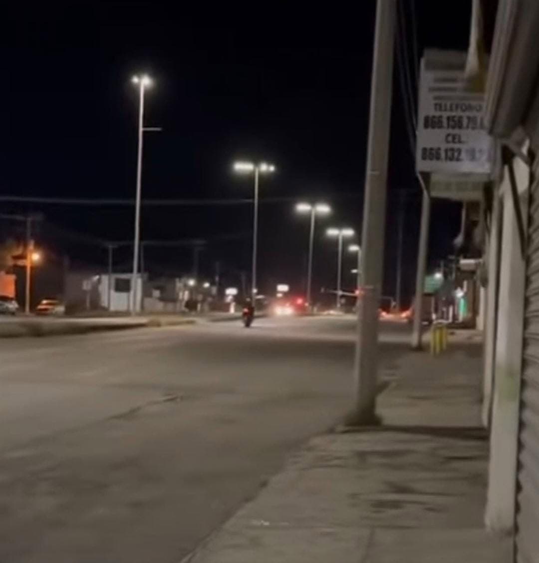 Utilizan bulevar San José como pista de carreras. 