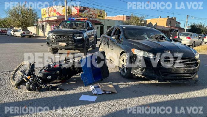 Embiste a motociclista