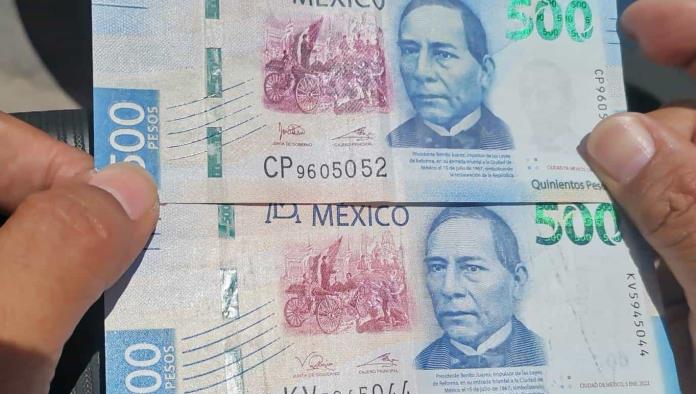 Alertan por billetes falsos