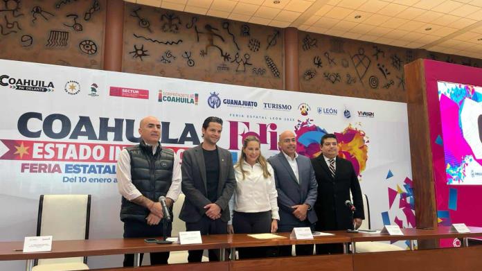Invitan a Coahuila a Feria de León 2025 Invitan a Coahuila a Feria de León 2025