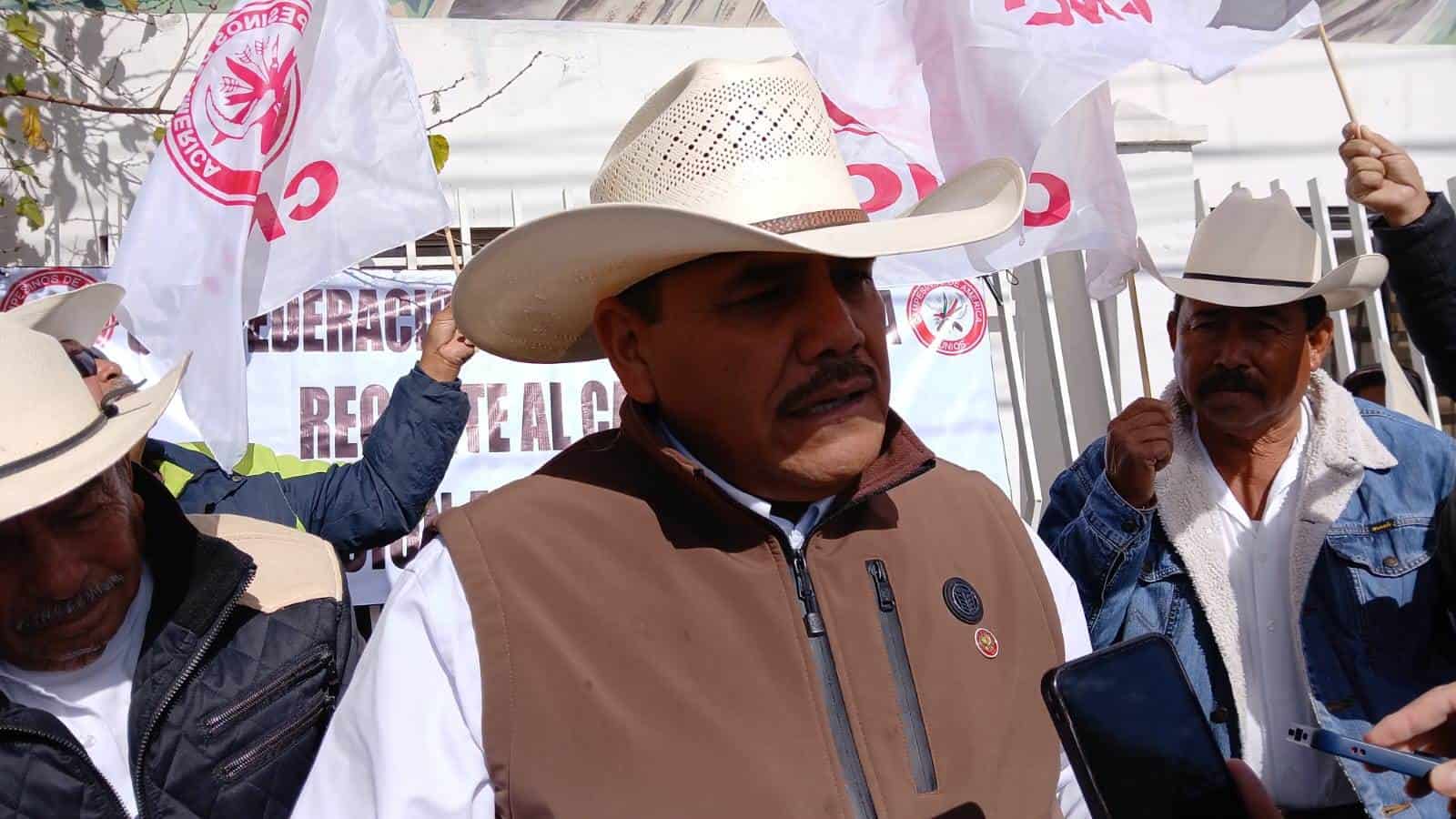 Protestan campesinos, no les pagan el PROCAMPO