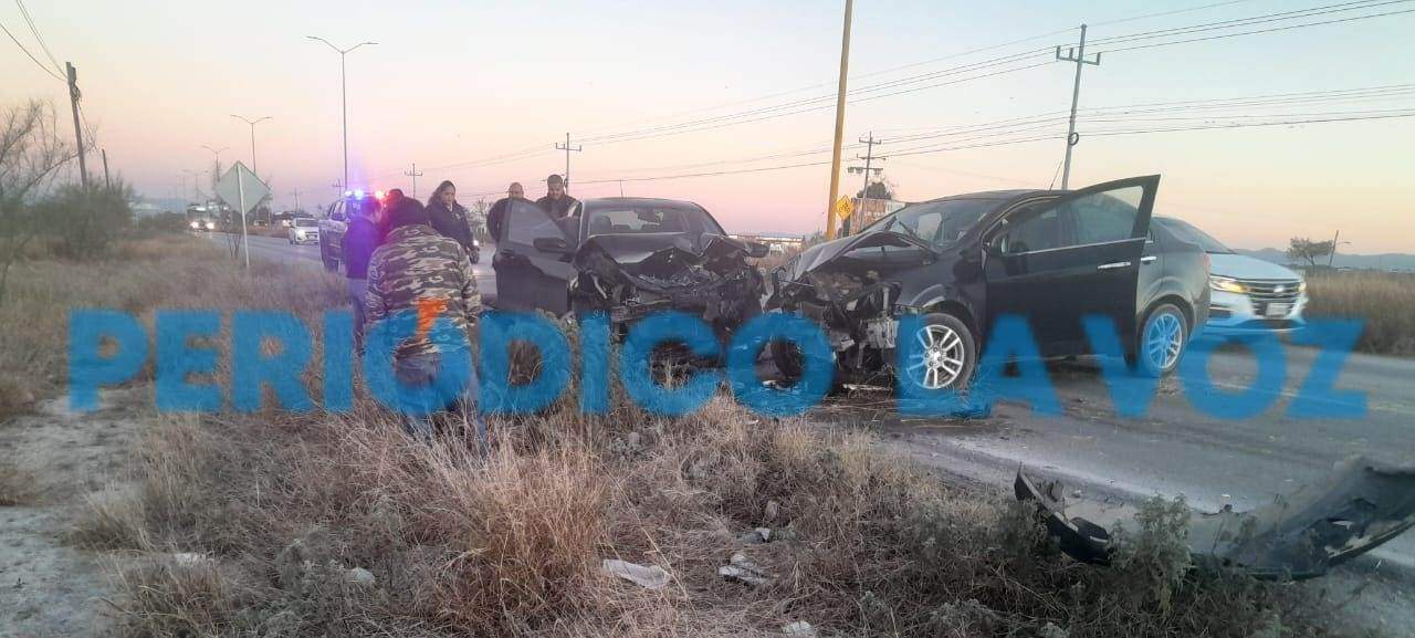 Causa encontronazo con automóvil robado