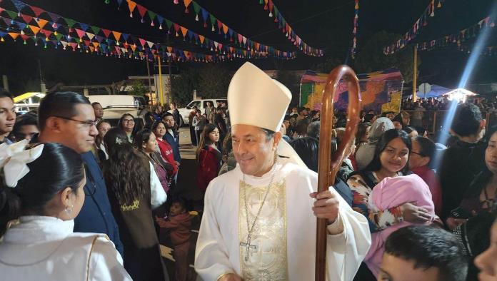 Preside Obispo Alfonso M. fiestas Guadalupanas 2024