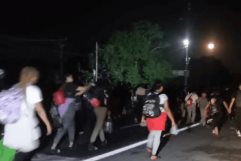 Parte nueva caravana migrante desde Chiapas