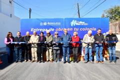 Reciben pavimento en ´La Guadalupe´