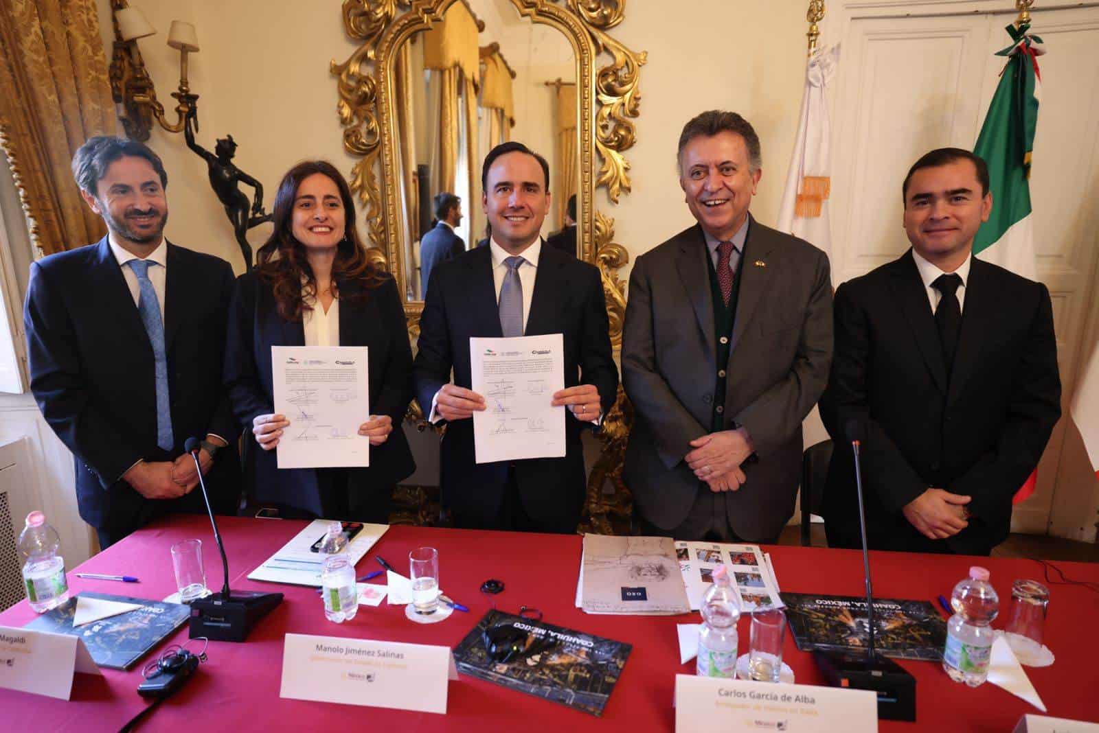 Concluye exitosa gira de promoción por Italia