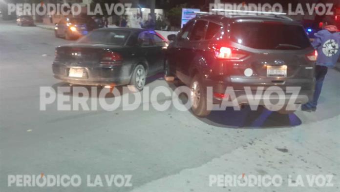 Consignan choque en la 10 de Mayo