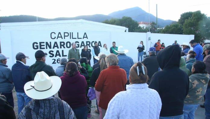 Renuevan funeraria en Ejido "El Tunal"