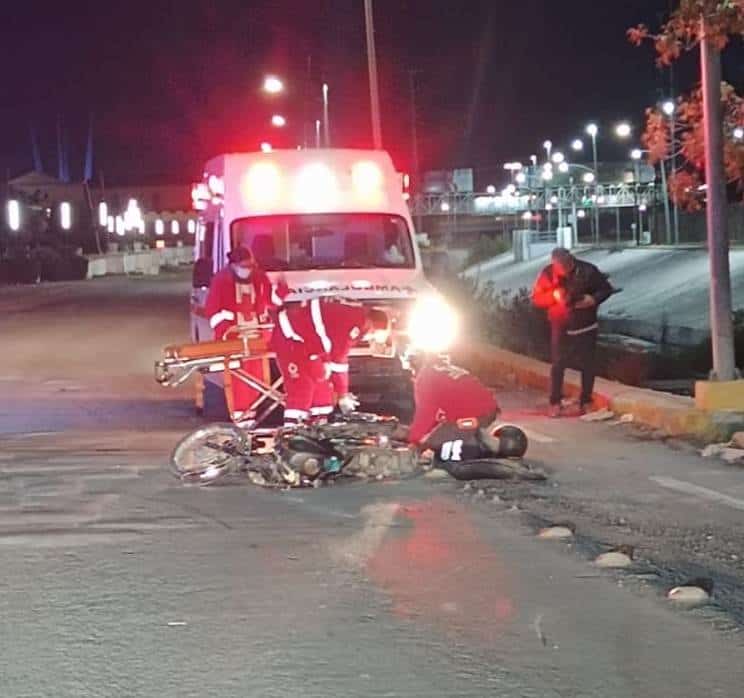 Embiste cafre a motociclista