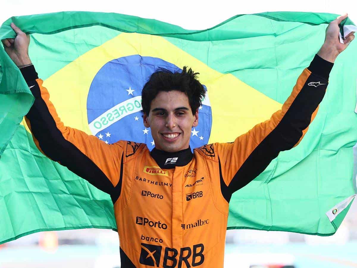 Gabriel Bortoleto será piloto de Fórmula 1 a partir de 2025 con Kick Sauber; será coequipero de Nico Hülkenberg.