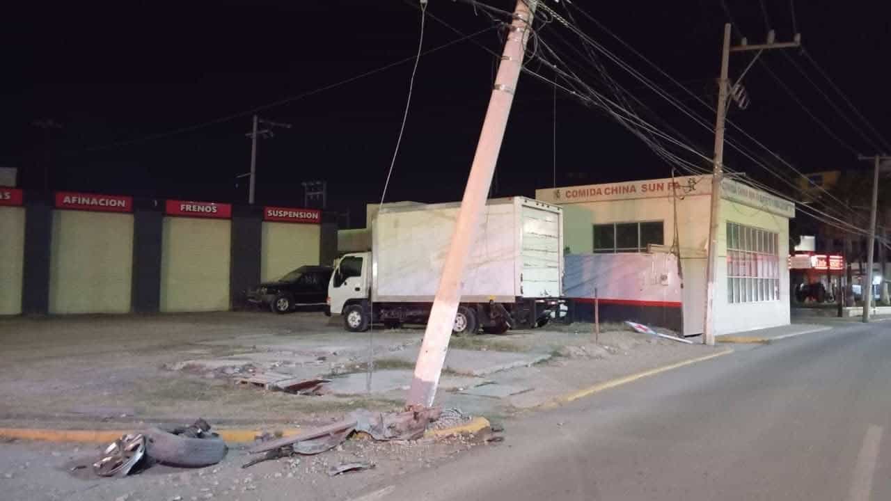 Joven de 21 años protagoniza accidente vial en Ciudad Acuña