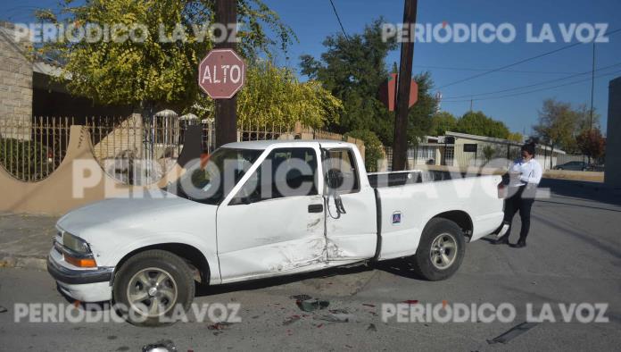 Lesiona cafre a abuelita en choque