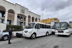 Bloquean el centro choferes ´de la 11´