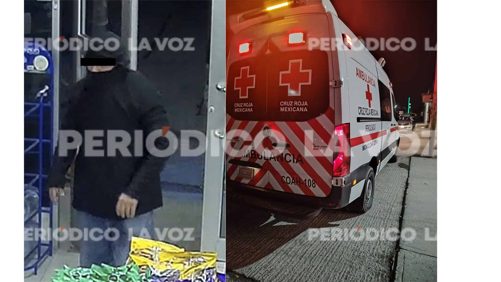 Los asaltantes fueron captados por las cámaras de seguridad.