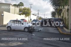 Aparatoso accidente vial