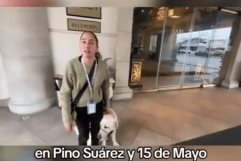 Hotel de Monterrey le impide entrada a mujer con perro guía