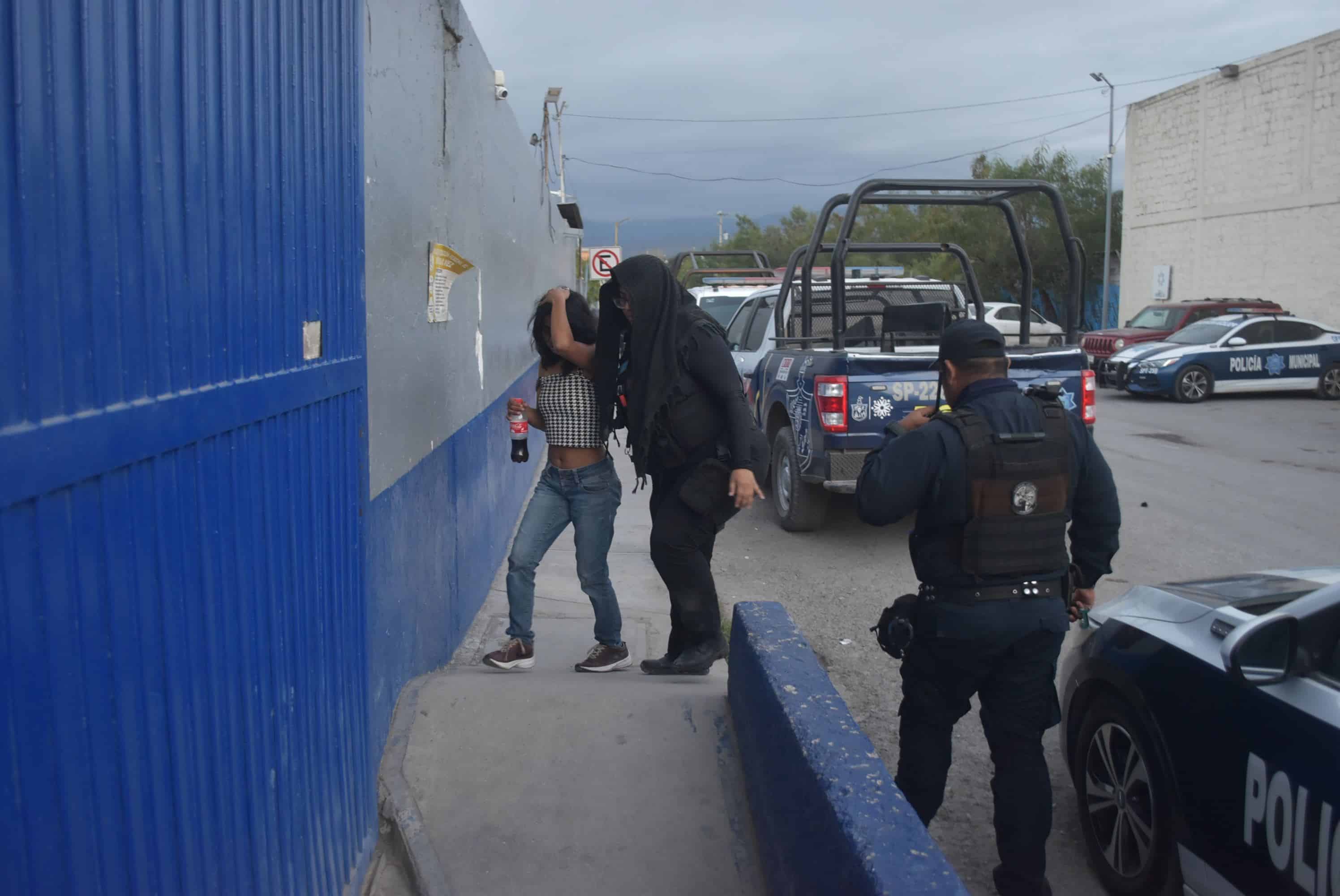 Arma mujer zafarrancho en hospital