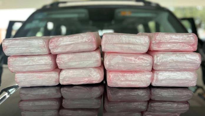 Incautan 12.5 kg de cocaína en Puente 1; Valuada en más de 7 MDP