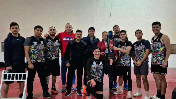 Equipo FIVEM se Corona Bicampeón de la Liga de Básquetbol en Allende