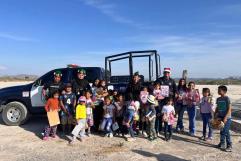 Apadrina niños Policía Estatal en Coahuila 