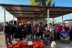 Convive cabildo en "Santa Gertrudis"