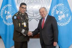 General mexicano toma misión de vigilancia de la ONU