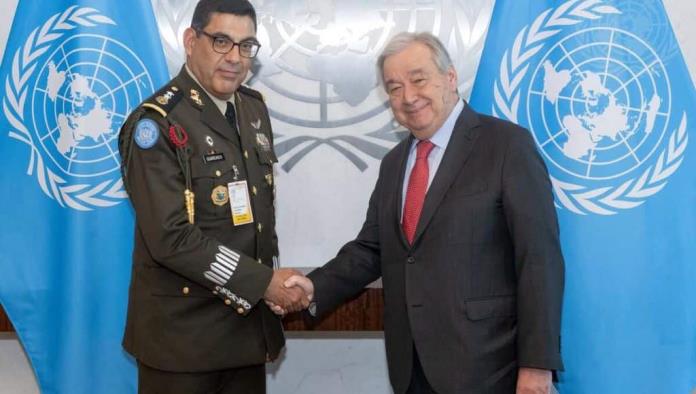 General mexicano toma misión de vigilancia de la ONU