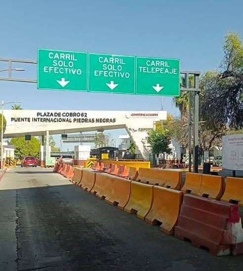 Flujo Vehicular Ágil en el Puente Internacional 1 de Piedras Negras: Cruce en 15 Minutos