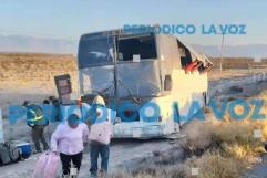 Camionazo en carretera San Pedro-Cuatro ciénegas deja dos fallecidos