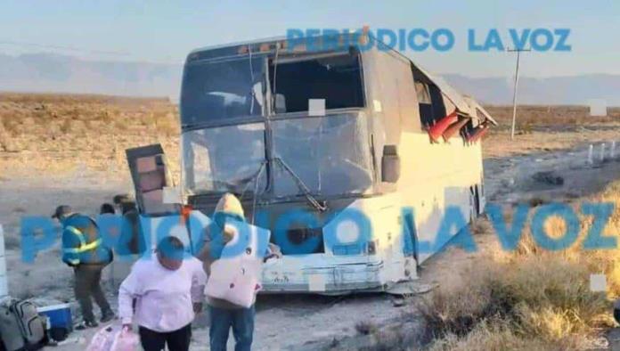 Camionazo en carretera San Pedro-Cuatro ciénegas deja dos fallecidos