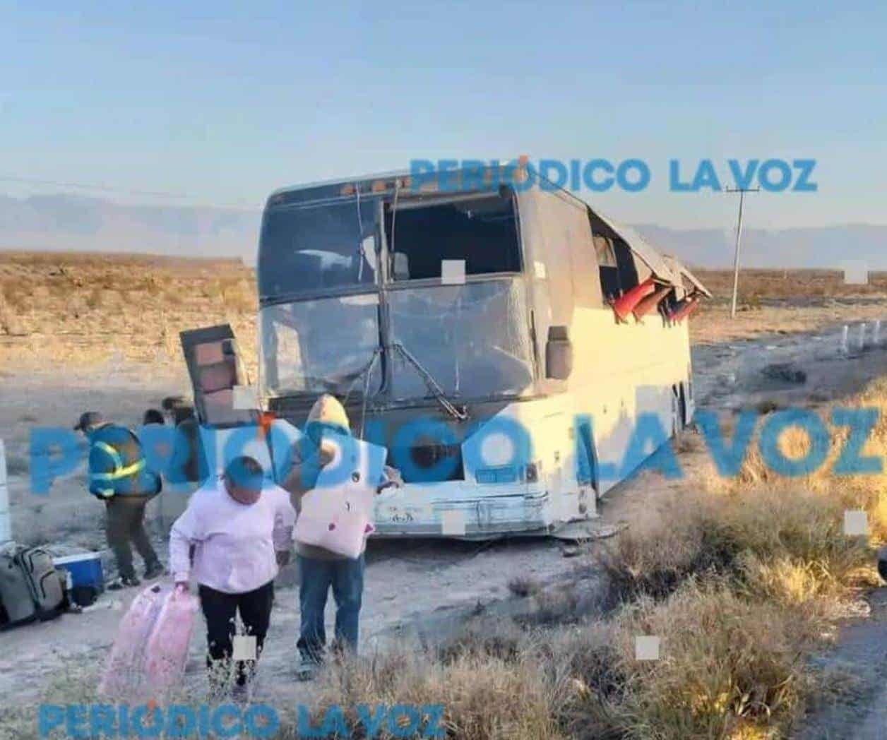 Camionazo en carretera San Pedro-Cuatro ciénegas deja dos fallecidos