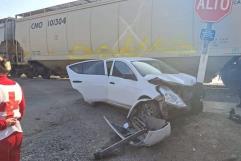 Accidente en Sabinas: Conductor resulta con golpes leves