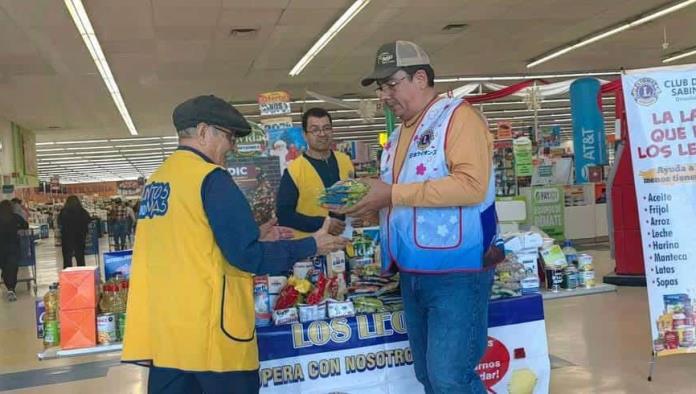 Mantiene Club activa campaña de alimentos