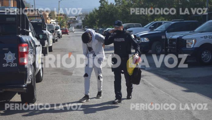 Arrestan estatales a adicto al crico