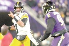 Ravens vence 34-17 a Steelers