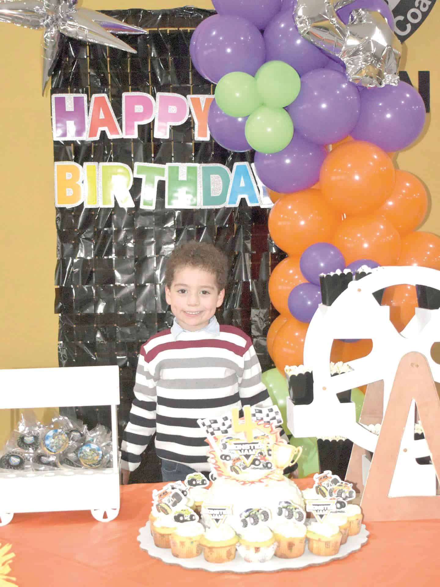 4 años cumplió Rafael.