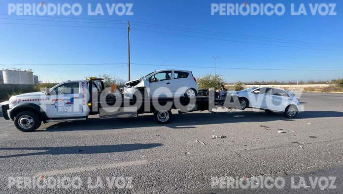 Fuerte choque en el Salinas