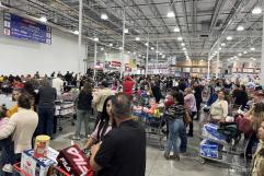 Caos en Saltillo por compras navideñas