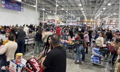 Caos en Saltillo por compras navideñas