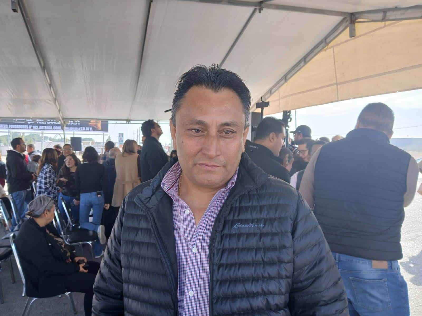 Secretario general estatal de la CROC, Alberto Morales Núñez.