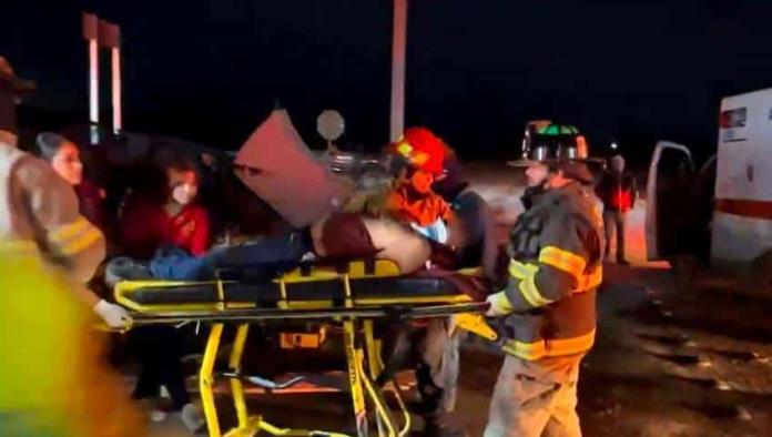 Accidente en la Carretera 57 Deja a Conductor Prensado y Varios Lesionados