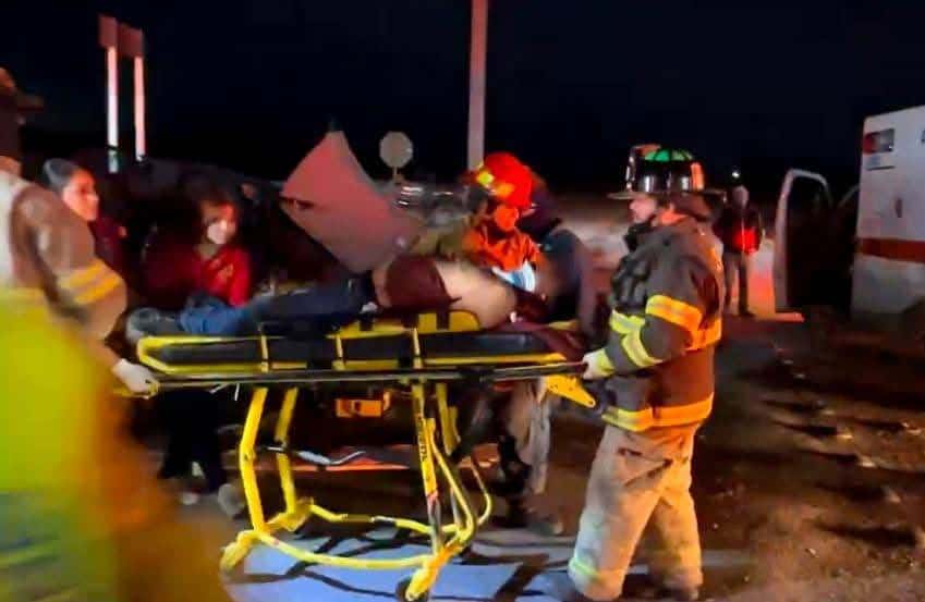 Accidente en la Carretera 57 Deja a Conductor Prensado y Varios Lesionados