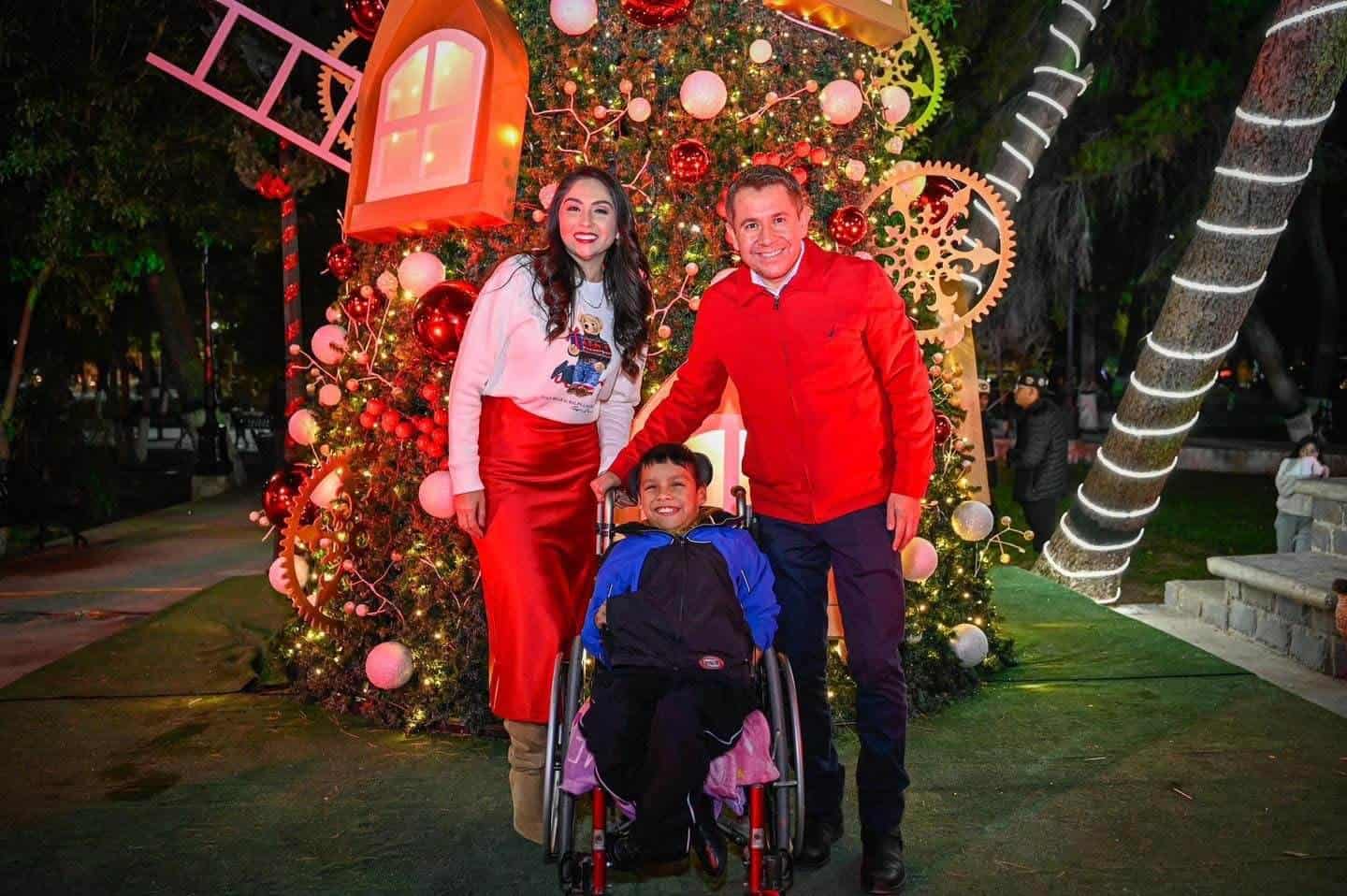“Yo le pido a Santa que me de salud para seguir prestando mis servicios a los sambonenses”, dijo el alcalde Hugo Lozano.