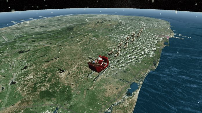 Radares americanos detectan el paso de Santa Claus Radares americanos detectan el paso de Santa Claus