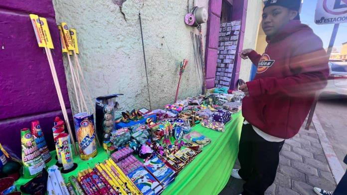 Regulan venta de pirotecnia Regulan venta de pirotecnia