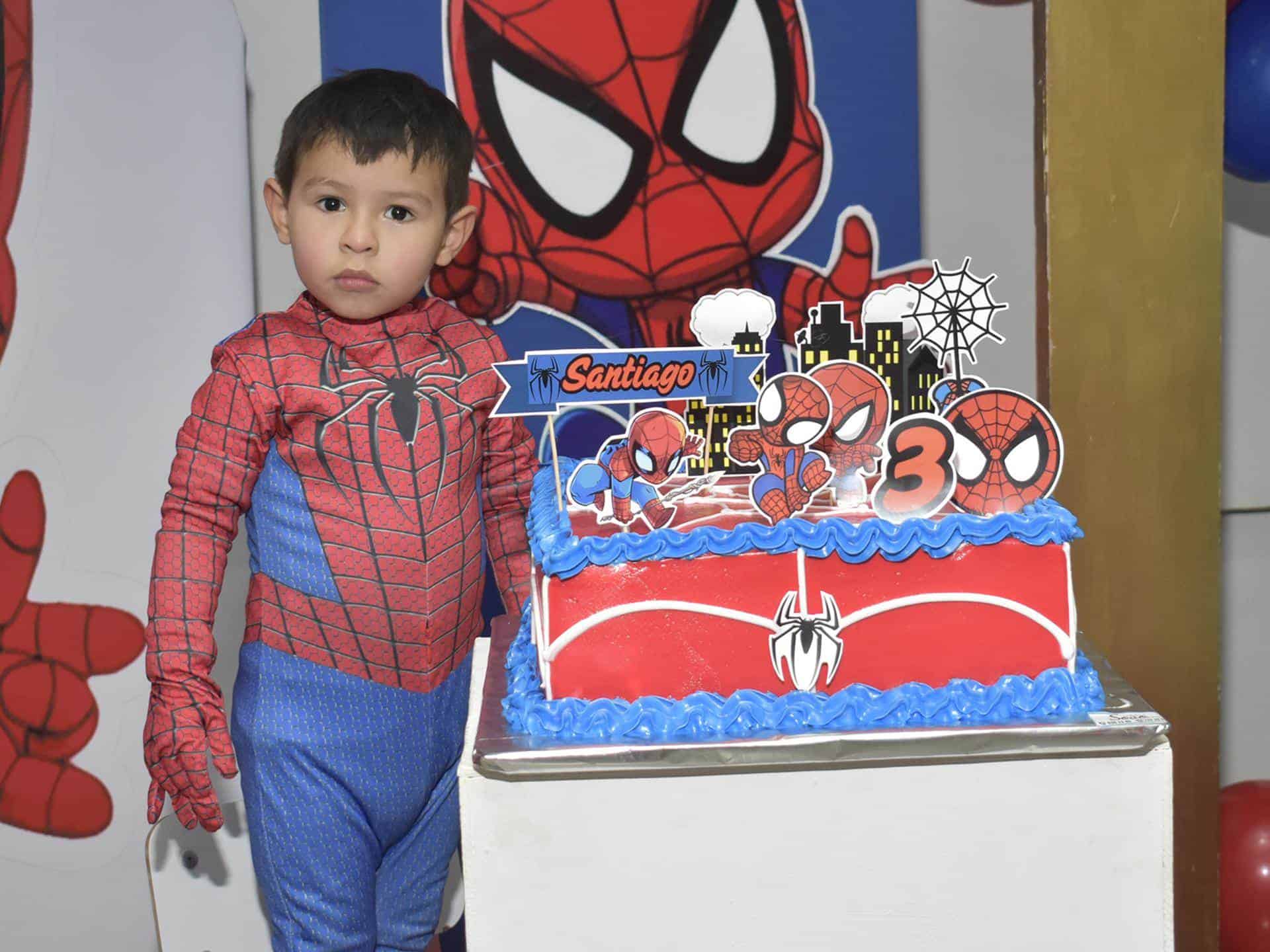 3 años cumplió Santiago.